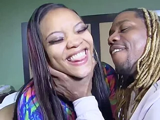 Thick Ebony Suggestive Fucks King Kreame