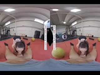 Naughty America - Gianna Gem Fucks you in the gym