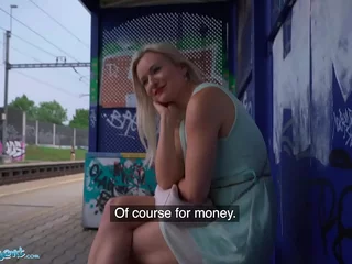 Public Agent Big Tits Mart Lily Bliss Fucked Behind Train Station
