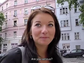 HUNT4K. Adventurous girl is happy thither have sex for money in Prague